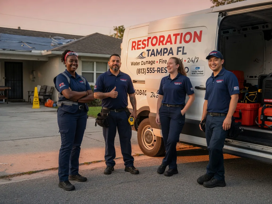 Water Damage Restoration company in Banks, AR